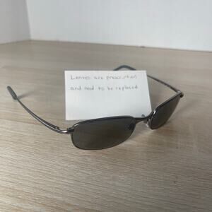 Ray-Ban RB3162 Sleek 005/40 Sunglasses Silver 52-19 FRAMES ONLY Excellent Cond